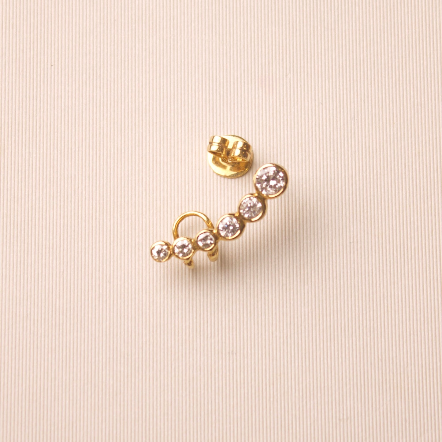 Bubble Ear Luxury Diamond Cuff