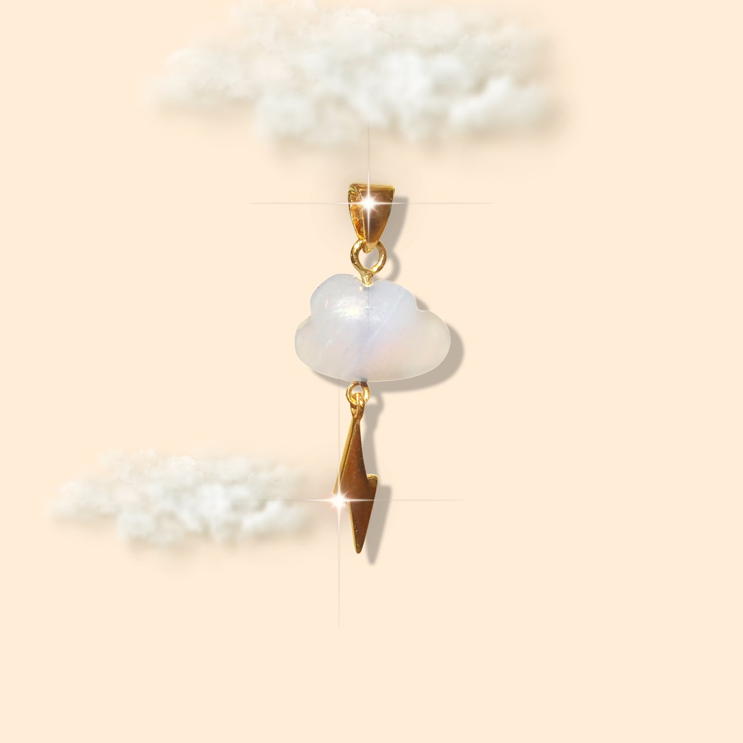 Cloud Luxury Gold Pendant