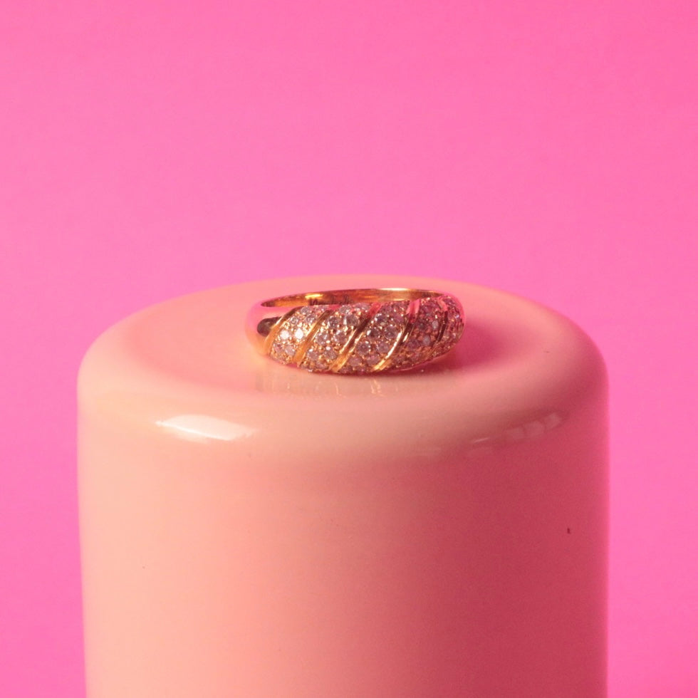 Seydoux Croissant Yellow Gold Ring