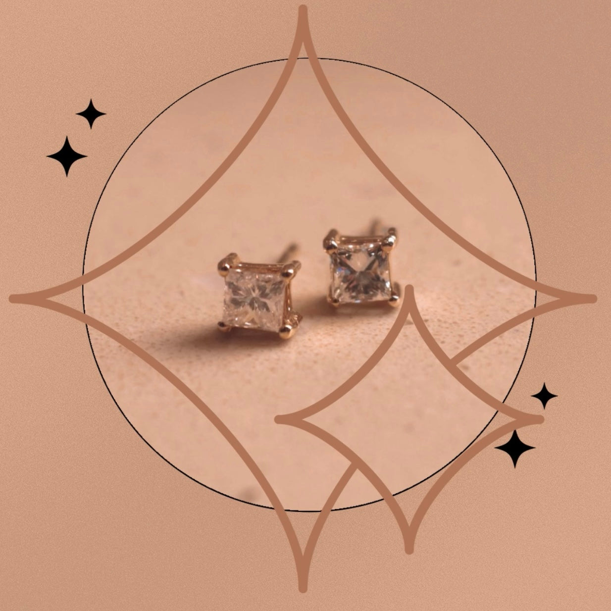 Gilded Princess Radiance Earrings