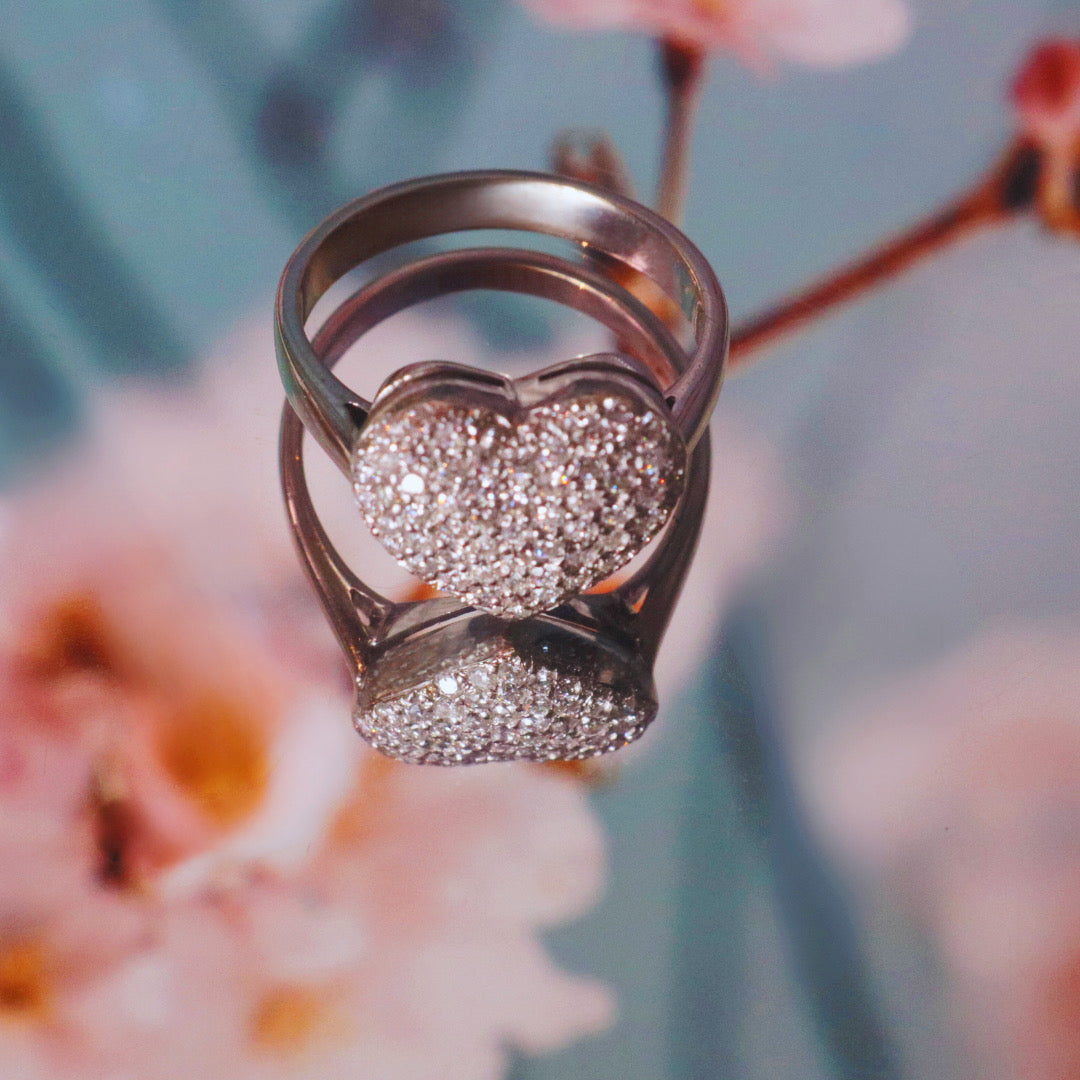 Love Lots White Gold Diamond Ring