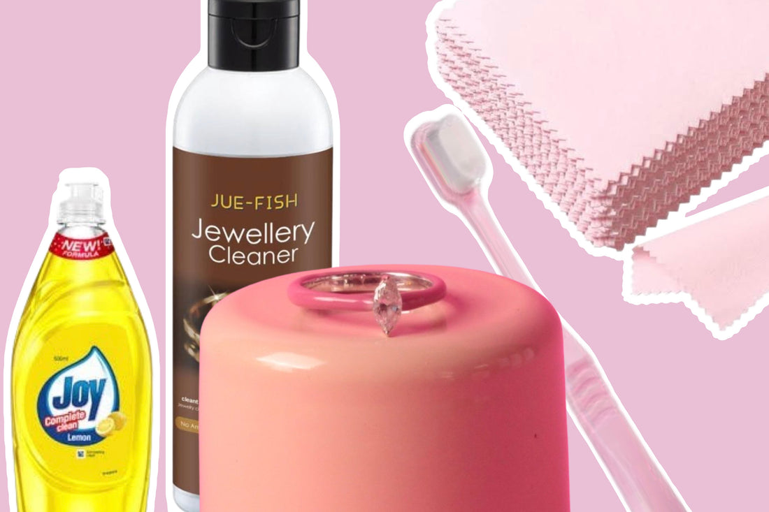 Multiple Cleaning Products for Jewelry