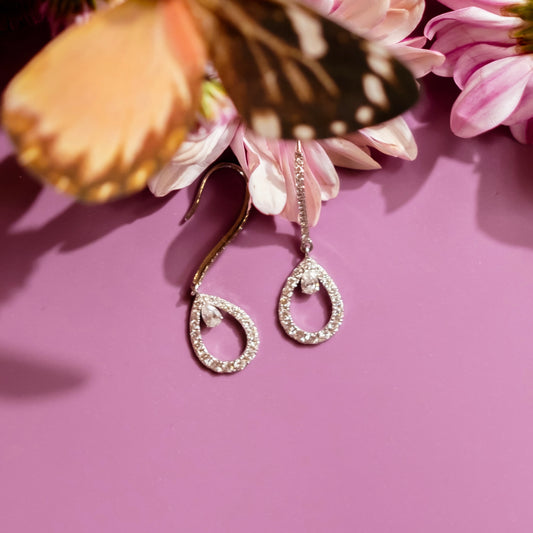 Bella Pear Shape Luxury Diamond Earrings