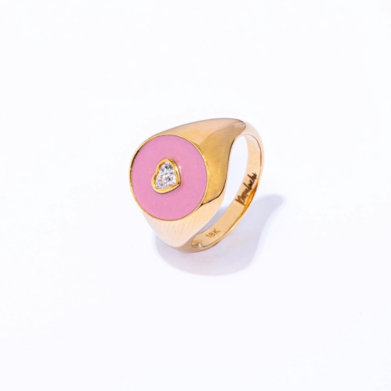 Blossom Signet Luxury Diamond Ring