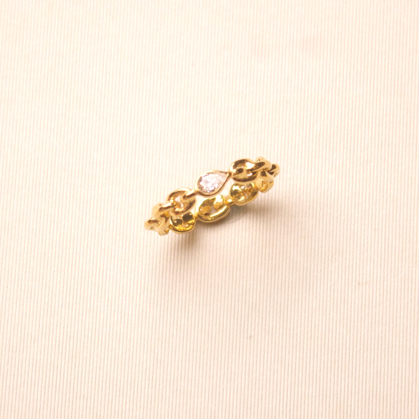 Chain Chain Luxury Diamond Ring