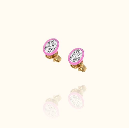 Rosalia Pink Earrings