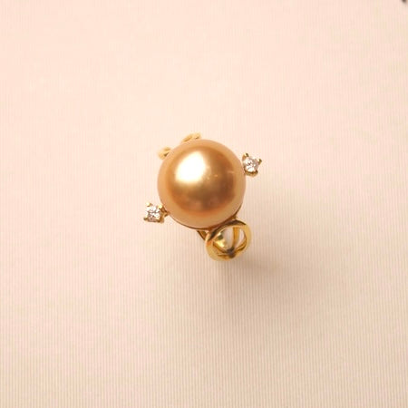 Melody Pearl Yellow Gold Ring