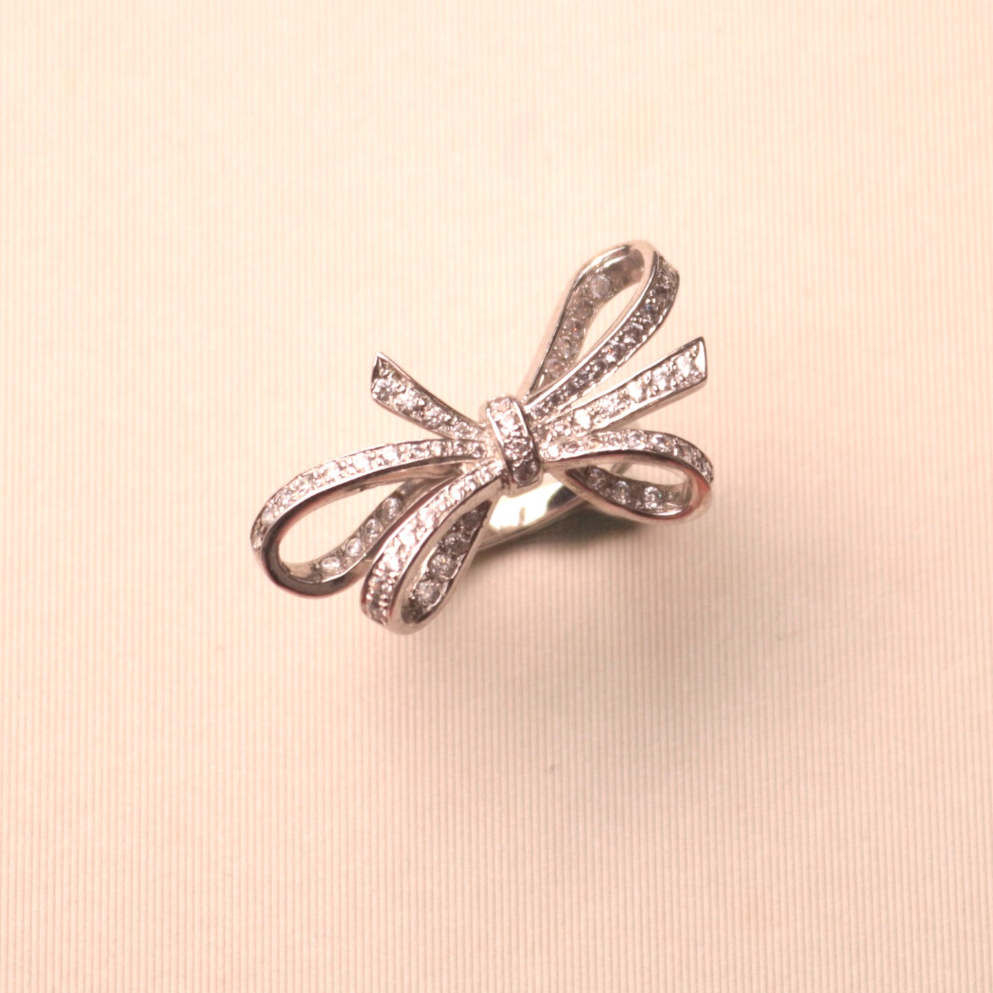 Sookie Ribbon Sterling Silver Ring