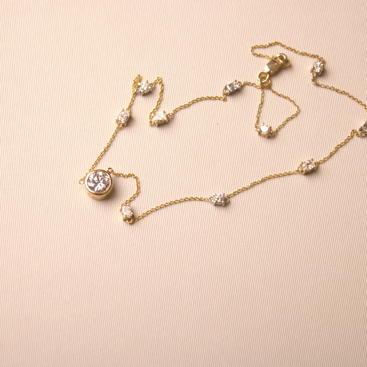 Serena Yellow Gold Necklace